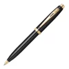 Sheaffer 100 Glossy Black With Gold Trim Ballpoint