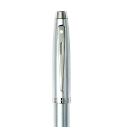 Sheaffer 100 Brushed Chrome Fountain Pen -Fine Pen Shop 10187 122