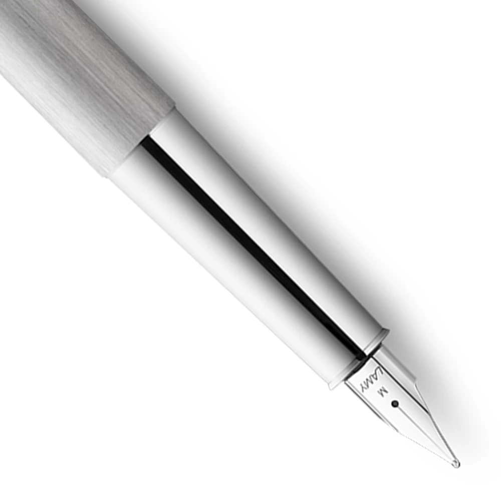 Lamy Scala Brushed Steel Fountain Pen 2 Lamy Scala Brushed Steel Fountain Pen - Image 2
