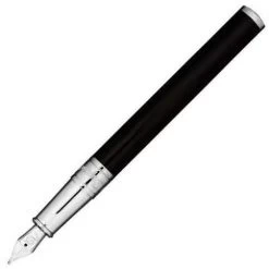S.T. Dupont D-Initial Duotone Black Fountain Pen
