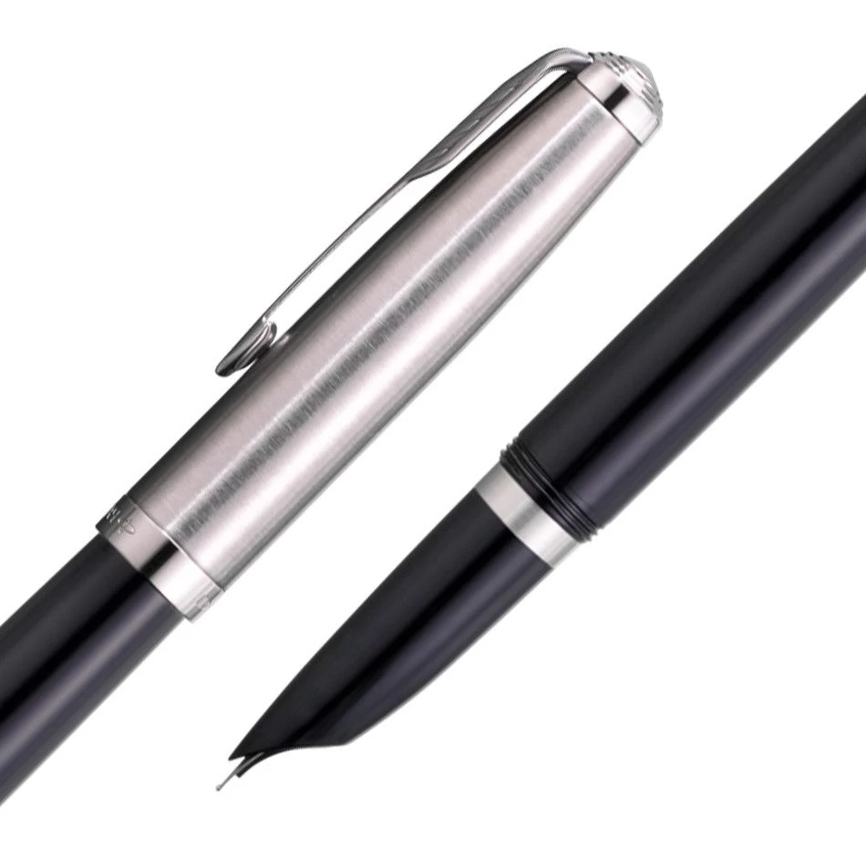 Parker 51 Black And Chrome Fountain Pen 3 Parker 51 Black And Chrome Fountain Pen - Image 3