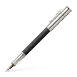 Graf Von Faber-Castell Classic Ebony & Platinum Fountain Pen