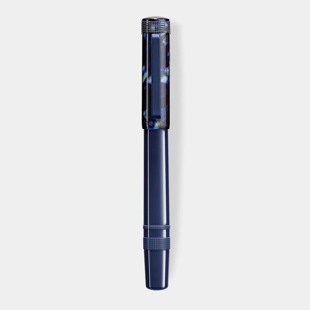 Tibaldi Perfecta Stonewash Blue Fountain Pen 2 Tibaldi Perfecta Stonewash Blue Fountain Pen - Image 2