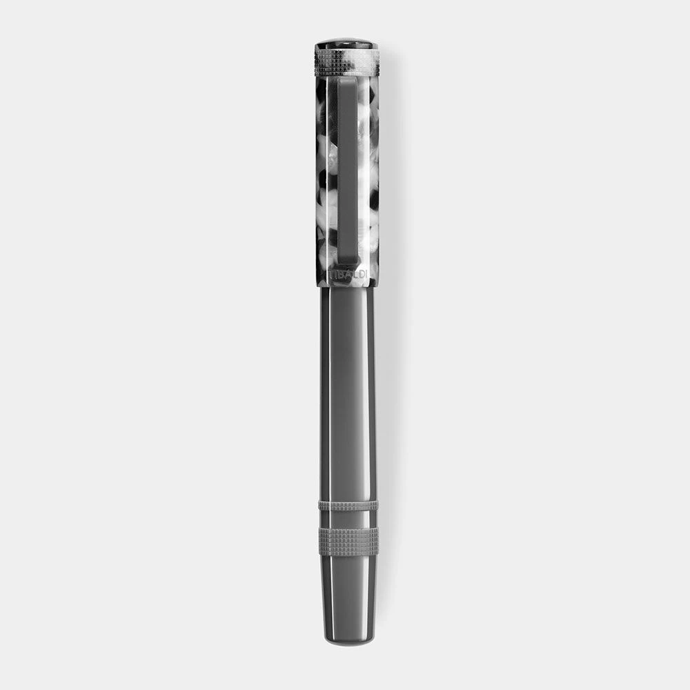 Tibaldi Perfecta Stonewash Grey Rollerball Pen 2 Tibaldi Perfecta Stonewash Grey Rollerball Pen - Image 2