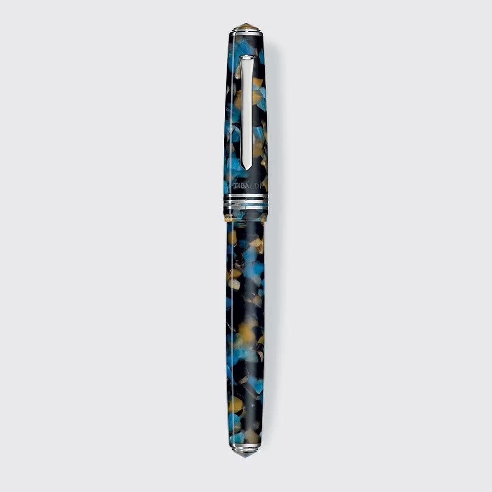 Tibaldi N60 Samarkand Blue Fountain Pen 2 Tibaldi N60 Samarkand Blue Fountain Pen - Image 2