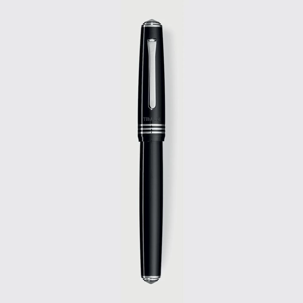 Tibaldi N60 Rich Black Fountain Pen 2 Tibaldi N60 Rich Black Fountain Pen - Image 2