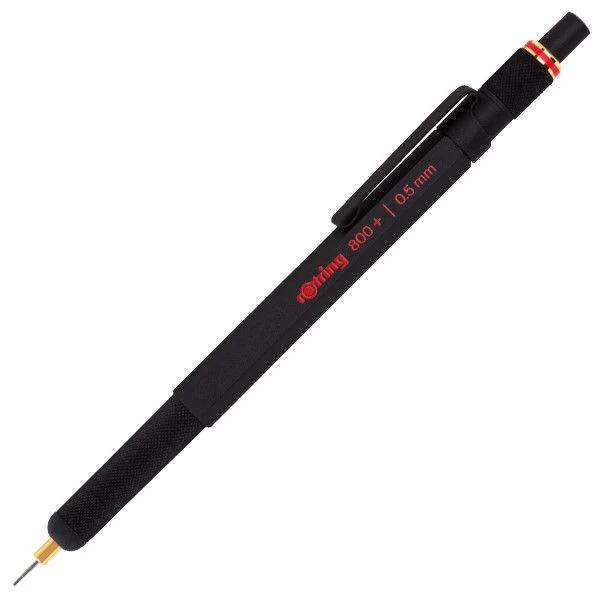 Rotring 800+ Black 0.7mm Mechanical Pencil & Stylus 1 Rotring 800+ Black 0.7mm Mechanical Pencil & Stylus