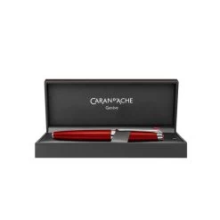 Caran D’Ache Leman Rouge Carmin Fountain Pen MEDIUM -Fine Pen Shop 15496 700