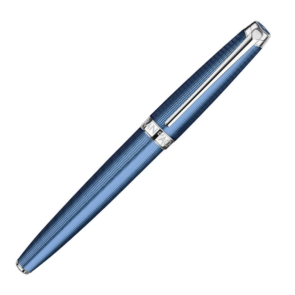Caran D’Ache Leman Grand Blue Fountain Pen MEDIUM 2 Caran D’Ache Leman Grand Blue Fountain Pen MEDIUM - Image 2