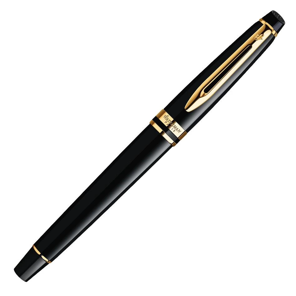 Waterman Expert Black Lacquer GT Fountain Pen 2 Waterman Expert Black Lacquer GT Fountain Pen - Image 2
