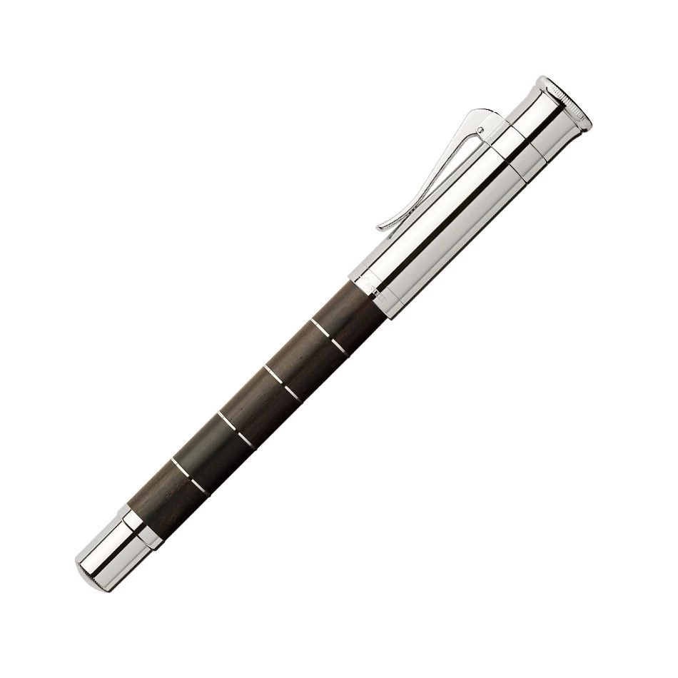 Graf Von Faber-Castell Fountain Pen Anello Precious Resin Black M 2 Graf Von Faber-Castell Fountain Pen Anello Precious Resin Black M - Image 2
