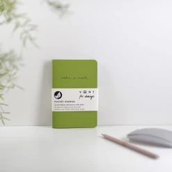 Vent For Change – Pocket Make A Mark Notebook – Green