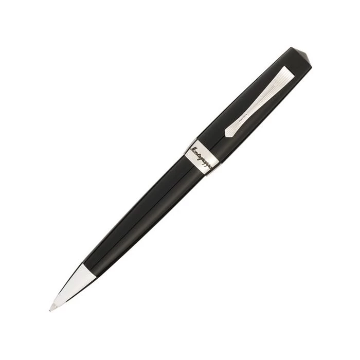 Montegrappa Elmo 02 Jet Black Ballpoint Pen 1 Montegrappa Elmo 02 Jet Black Ballpoint Pen