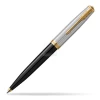 Parker 51 Premium Black Gold Trim Ballpoint Pen