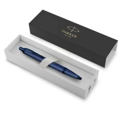 Parker IM Monochrome Blue Ballpoint Pen -Fine Pen Shop 2172966 2 b