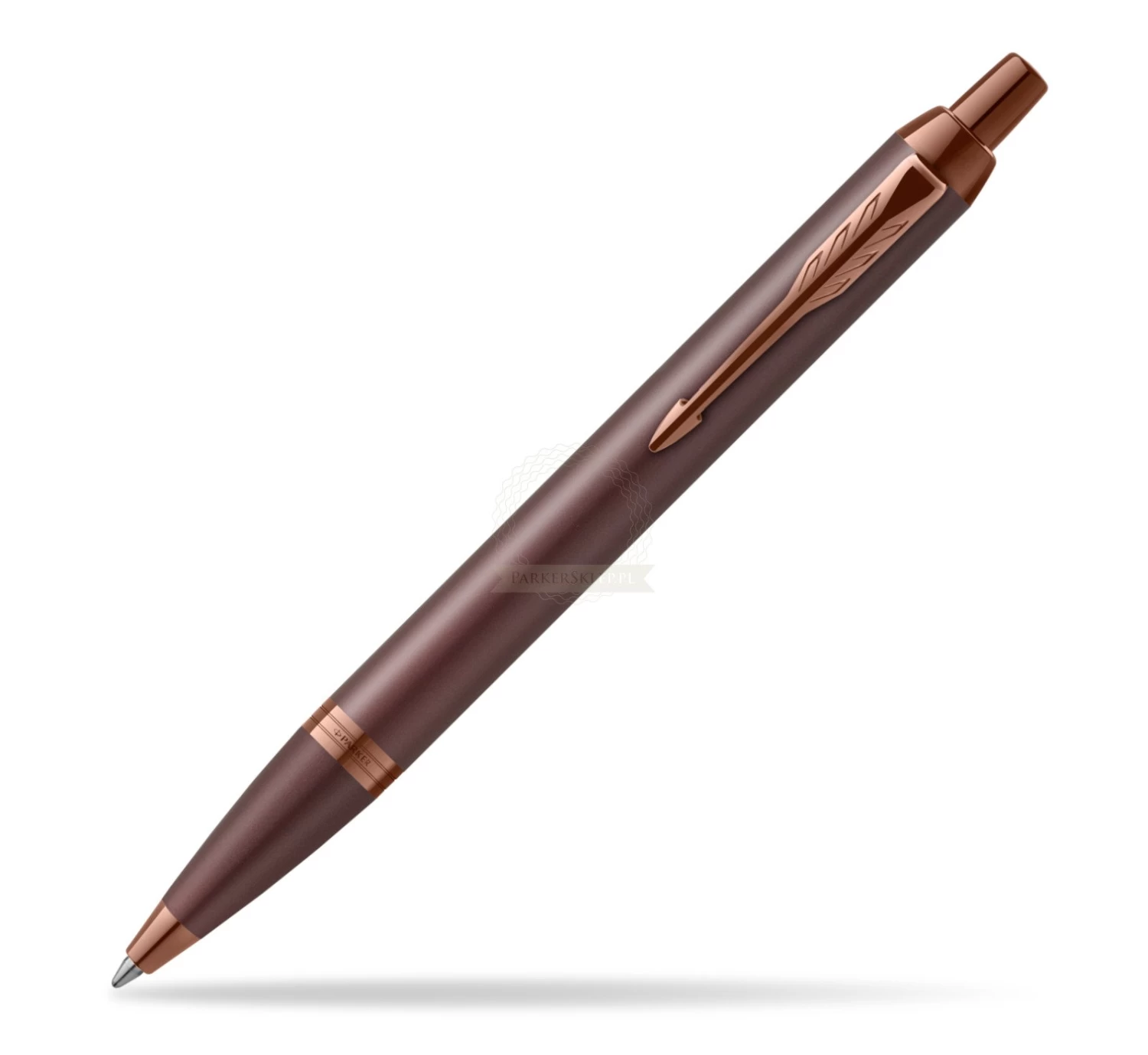 Parker IM Monochrome Burgundy Ballpoint Pen 1 Parker IM Monochrome Burgundy Ballpoint Pen