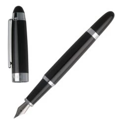 Hugo Boss Gear Icon Black Fountain Pen