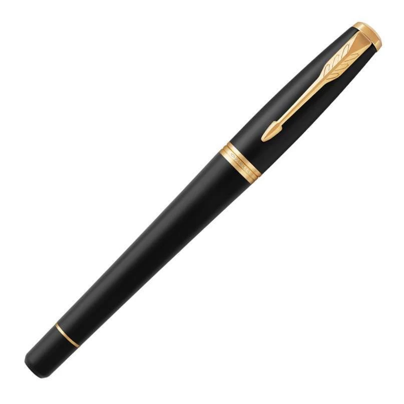 Parker Urban Muted Black Gold Trim Fountain Pen 2 Parker Urban Muted Black Gold Trim Fountain Pen - Image 2