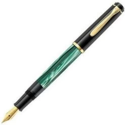 Pelikan Plunger M200 Green Marbled Fountain Pen
