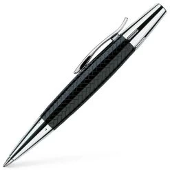 Faber-Castell E-motion Parquet Black Ballpoint Pen