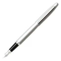 Sheaffer VFM Strobe Silver Chrome Trim Fountain Pen