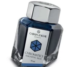 Caran D’Ache Magnetic Blue Chromatics 50ml Ink Bottle