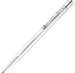 Yard-O-Led Silver Northumberland Ballpoint Pen