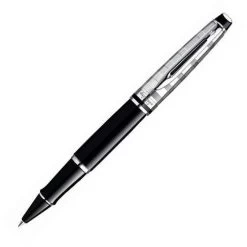 Waterman Expert Black Lacquer PT Rollerball Pen