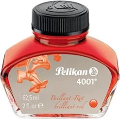 Pelikan 4001 Brilliant Red Ink Bottle (62.5ml)