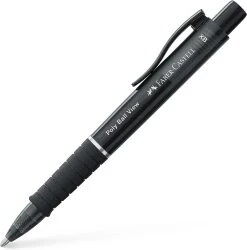 Faber-Castell Poly View Black Ballpoint Pen