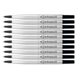 Parker Quink Black Rollerball Refill (12 Pack)