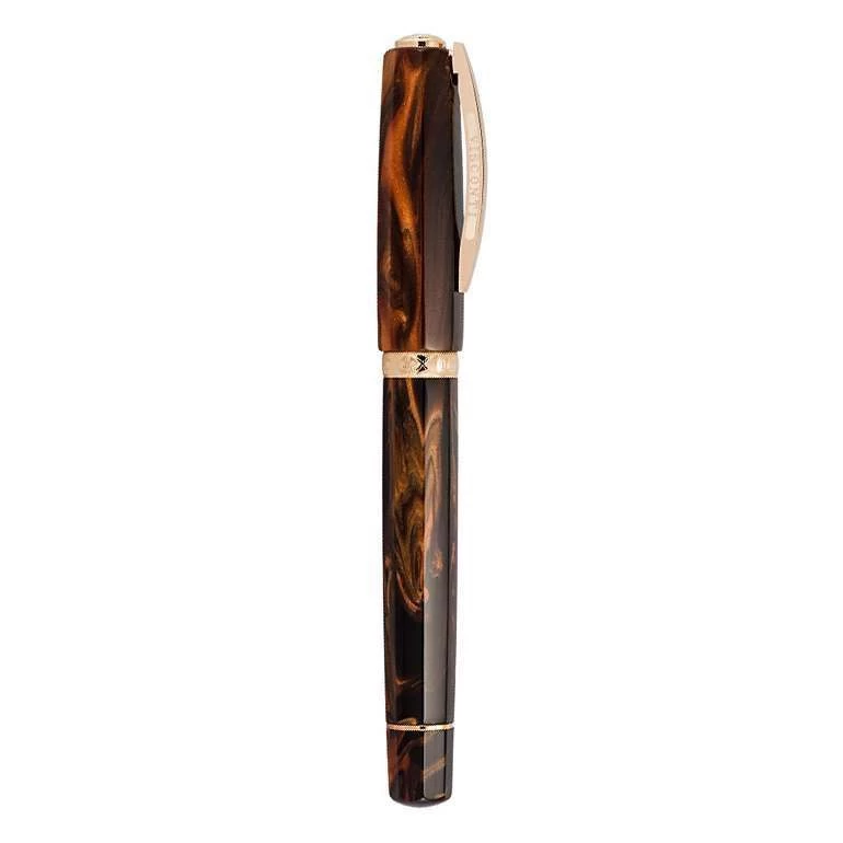 Visconti Medici Rose Gold Over Fountain Pen 3 Visconti Medici Rose Gold Over Fountain Pen - Image 3