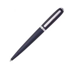 Hugo Boss Contour Brushed Navy Ballpoint Pen