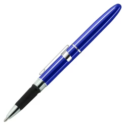 Fisher Space Pen Delux Grip Blue Ballpoint Pen With Stylus & Clip