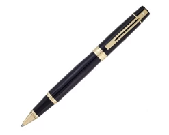 Sheaffer 300 Glossy Black Gold Trim Rollerball