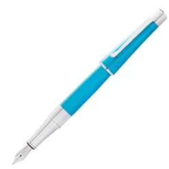 Cross Beverly Translucent Teal Fountain Pen