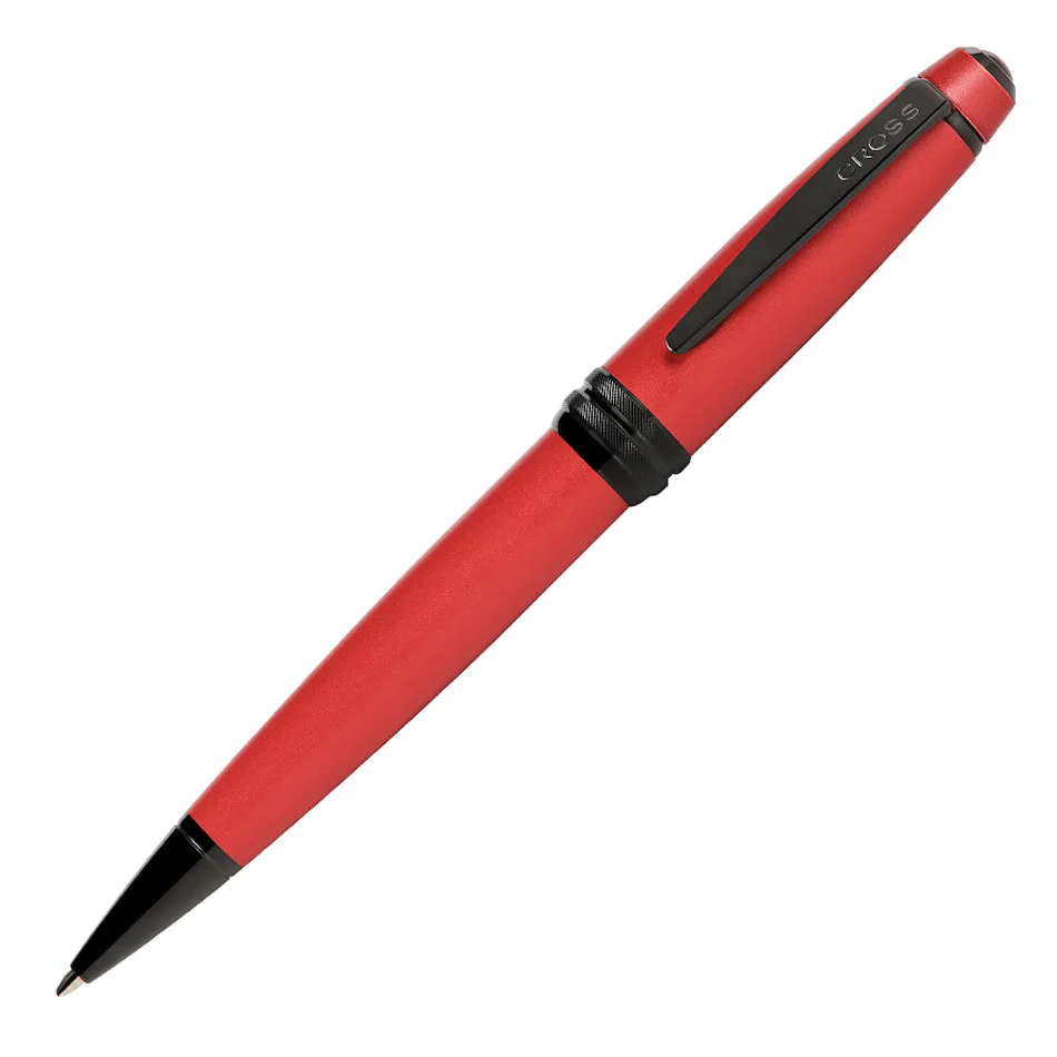 Cross Bailey Matte Red Black Trim Ballpoint Pen 1 Cross Bailey Matte Red Black Trim Ballpoint Pen