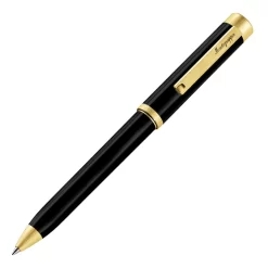 Montegrappa Zero Black Gold Trim Ballpoint Pen