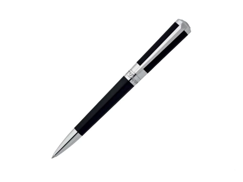 S.T. Dupont Liberte Ballpoint Pen – Black Lacquer Palladium Trim 1 S.T. Dupont Liberte Ballpoint Pen – Black Lacquer Palladium Trim