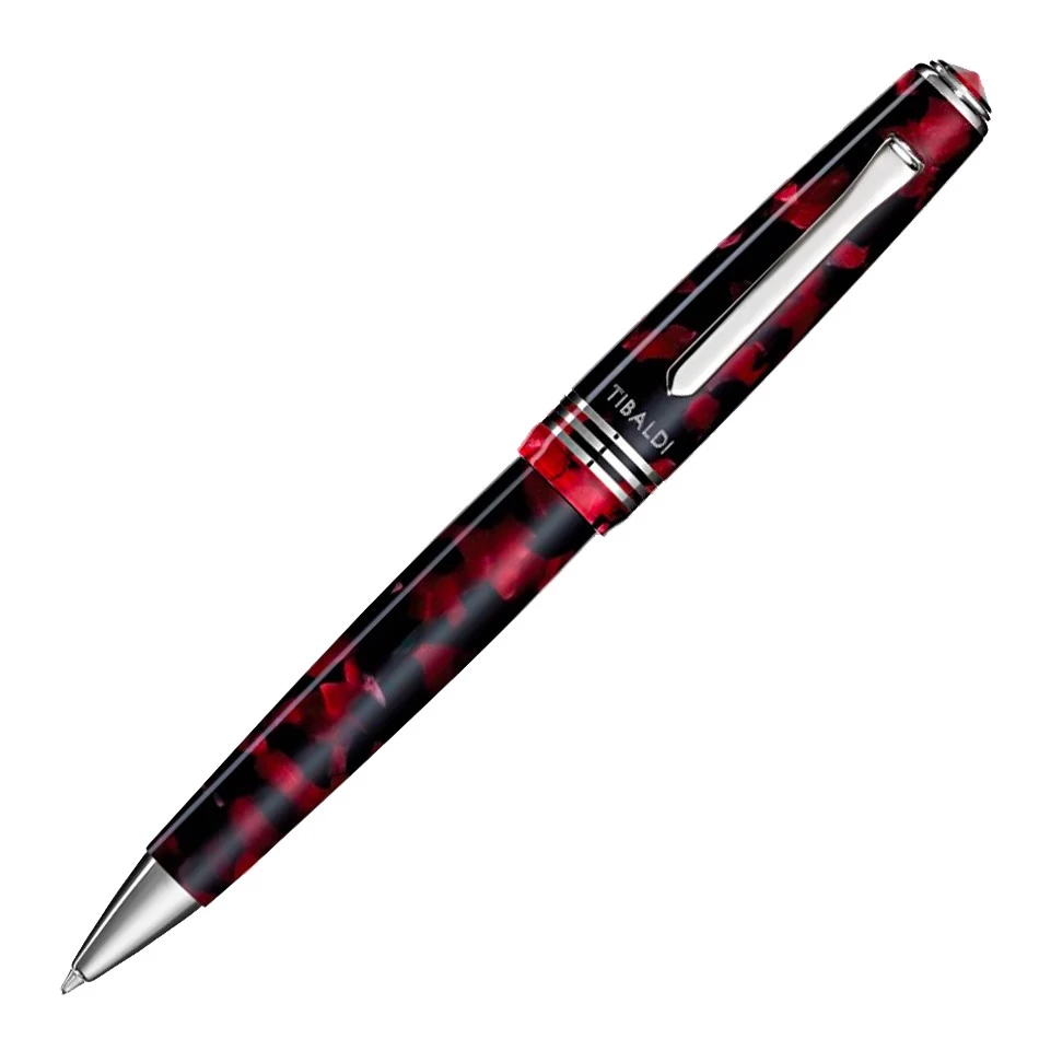 Tibaldi N60 Ruby Red Ballpoint Pen 1 Tibaldi N60 Ruby Red Ballpoint Pen