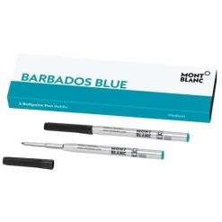 Montblanc Barbados Blue Twin Pack Ballpoint Pen Refill