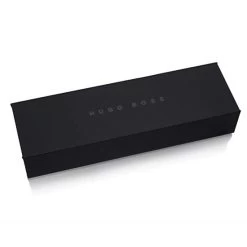 Hugo Boss Gear Icon Black Chrome Trim Rollerball Pen -Fine Pen Shop boss pen packaging 5 8