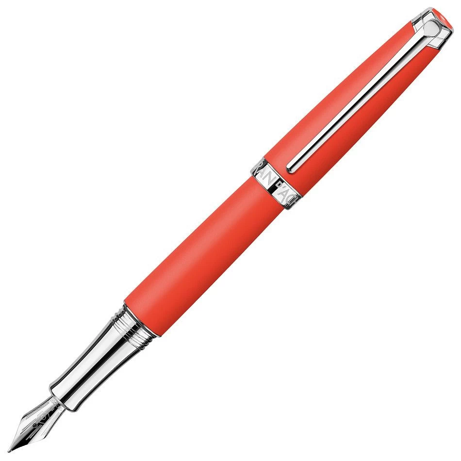 Caran D’Ache Leman Coral Fountain Pen MEDIUM 1 Caran D’Ache Leman Coral Fountain Pen MEDIUM