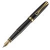 Diplomat Excellence A2 Black Lacquer Gold Trim Fountain Pen