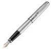 Diplomat Excellence A2 Guilloche Chrome 14ct Fountain Pen