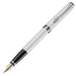 Diplomat Excellence A2 Pearl White 14ct Fountain Pen