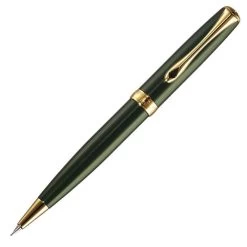 Diplomat Excellence A2 Evergreen Gold Trim Mechanical Pencil