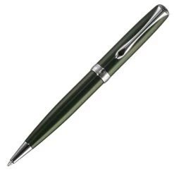 Diplomat Excellence A2 Evergreen Chrome Trim Ballpoint Pen
