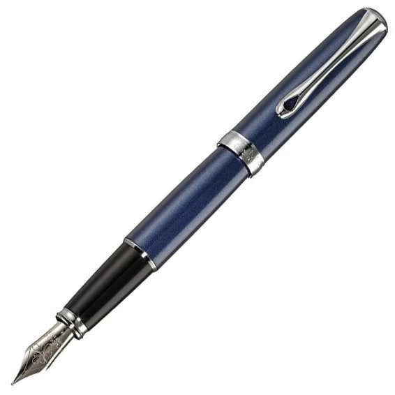 Diplomat Excellence A2 Midnight Blue Fountain Pen 1 Diplomat Excellence A2 Midnight Blue Fountain Pen