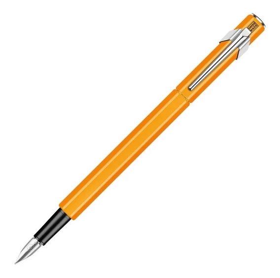 Caran D'Ache Caran D’Ache 849 Metal Fountain Pen Orange 1 Caran D'Ache Caran D’Ache 849 Metal Fountain Pen Orange